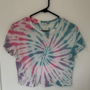 Garage Tie-Dye Cropped T-Shirt